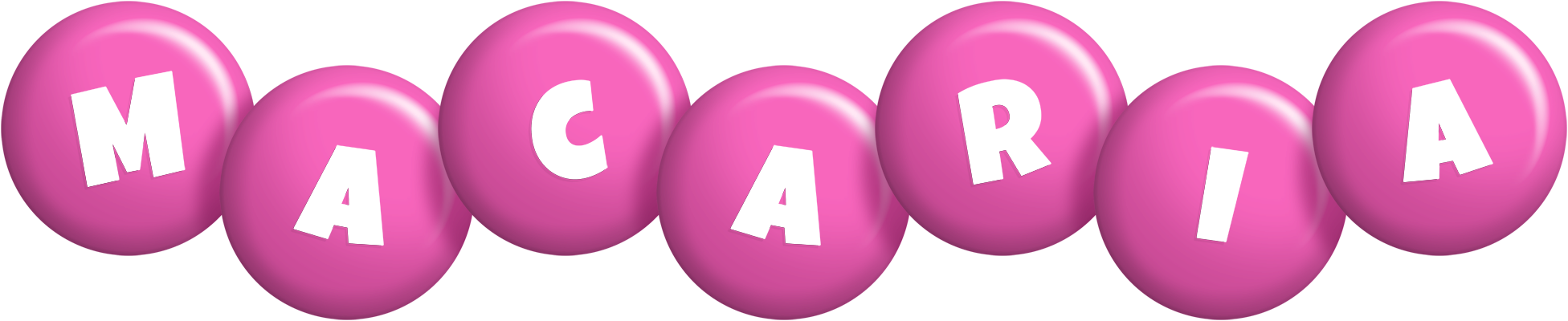 Macaria candy-pink logo