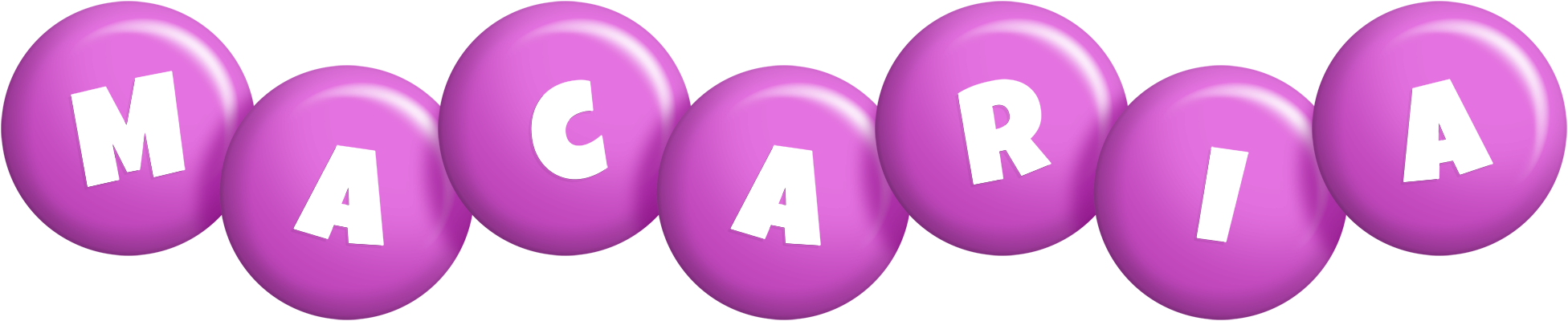 Macaria candy-purple logo