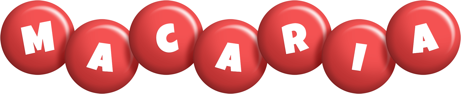 Macaria candy-red logo