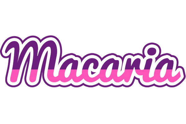 Macaria cheerful logo
