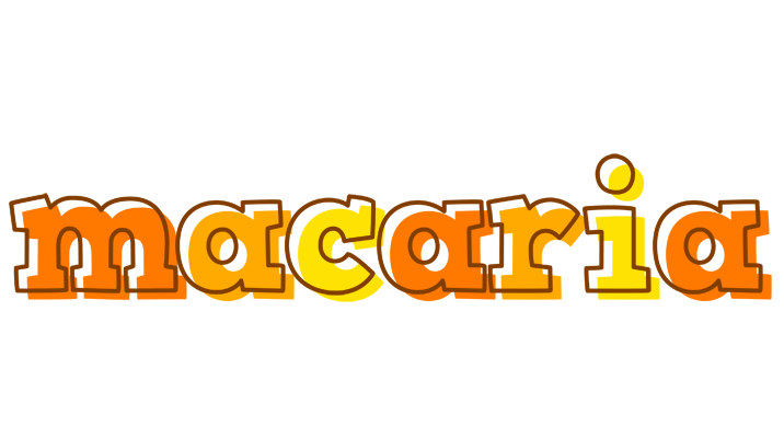 Macaria desert logo