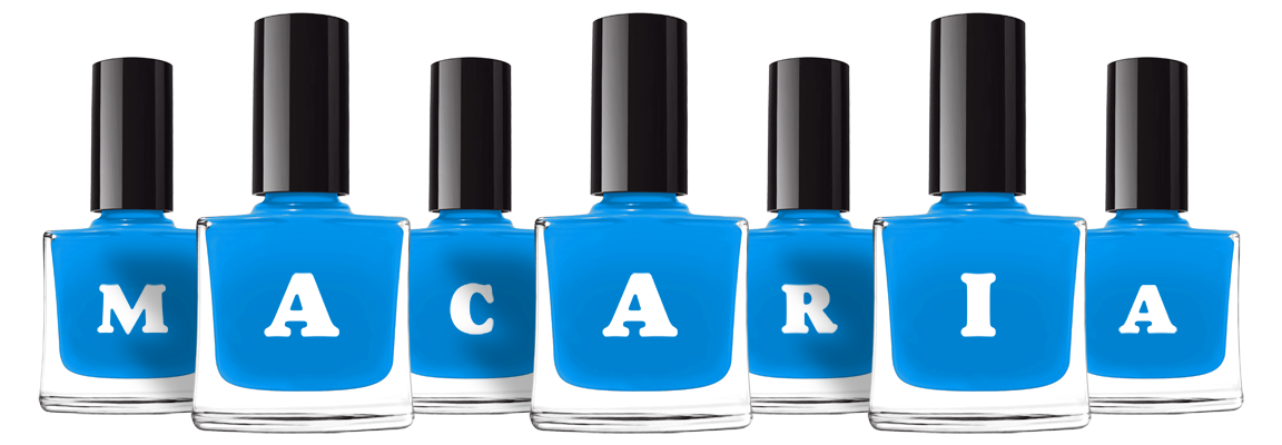 Macaria glossy logo