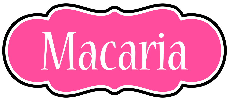 Macaria invitation logo