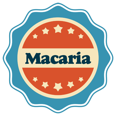 Macaria labels logo