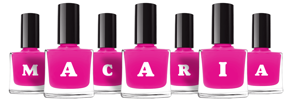 Macaria nails logo
