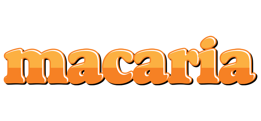 Macaria orange logo