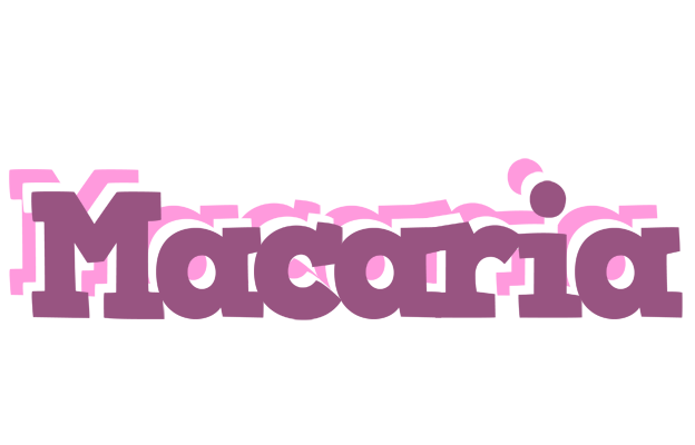 Macaria relaxing logo