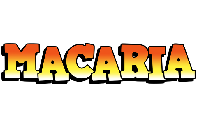 Macaria sunset logo
