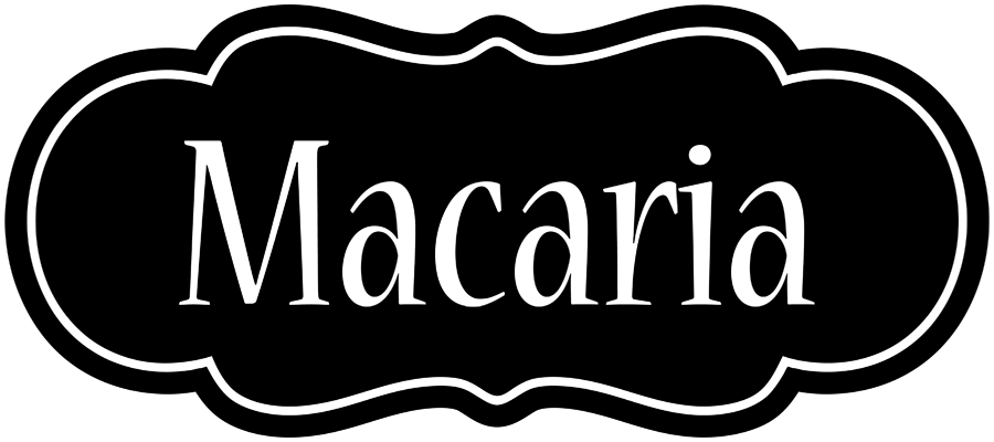 Macaria welcome logo