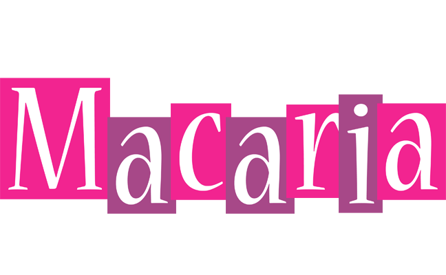 Macaria whine logo