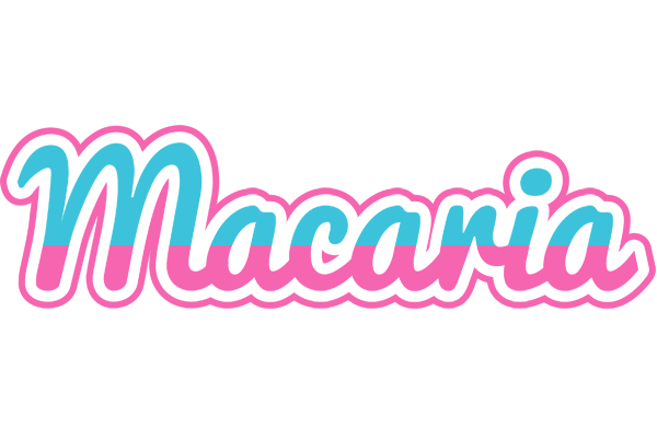 Macaria woman logo