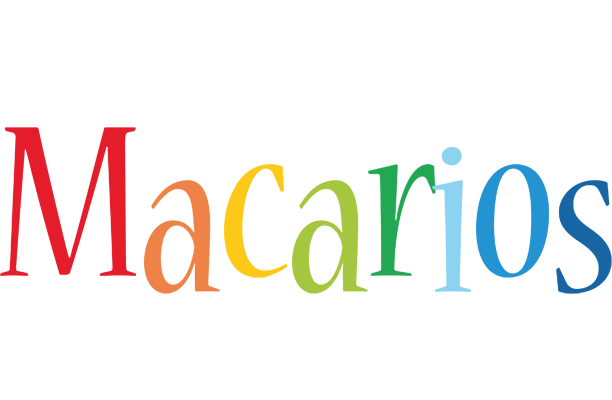 Macarios birthday logo