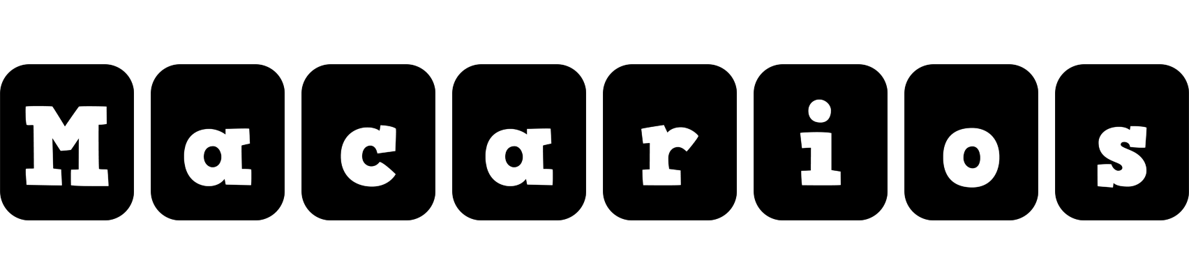 Macarios box logo