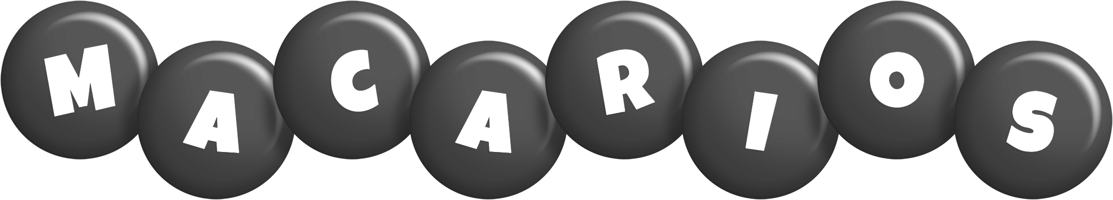 Macarios candy-black logo