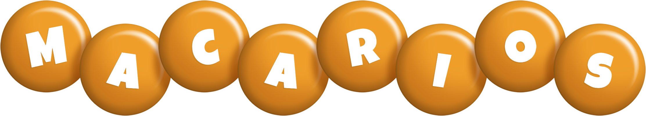 Macarios candy-orange logo