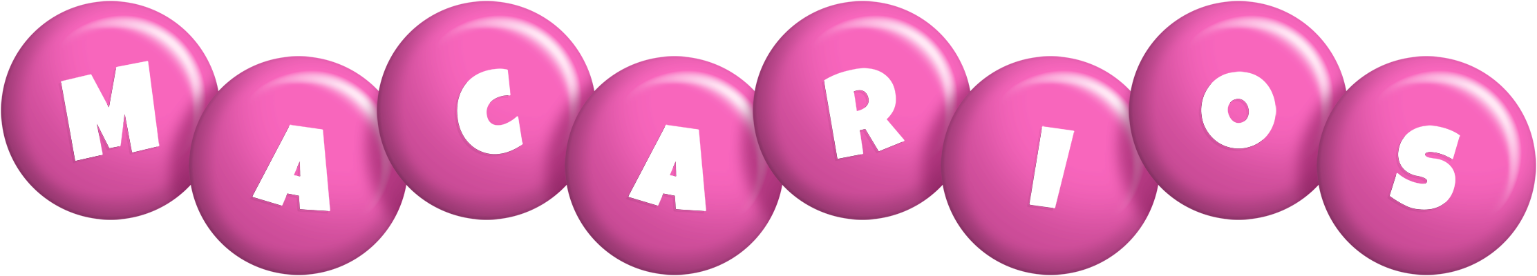Macarios candy-pink logo