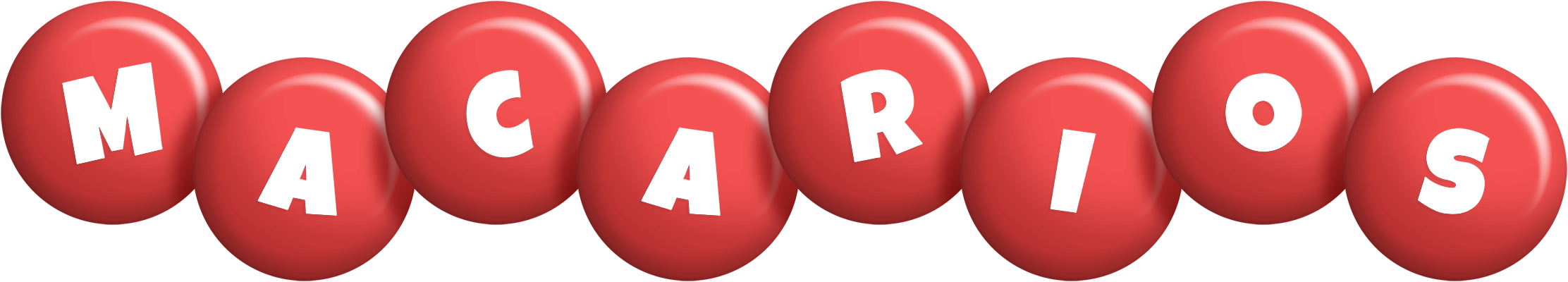 Macarios candy-red logo