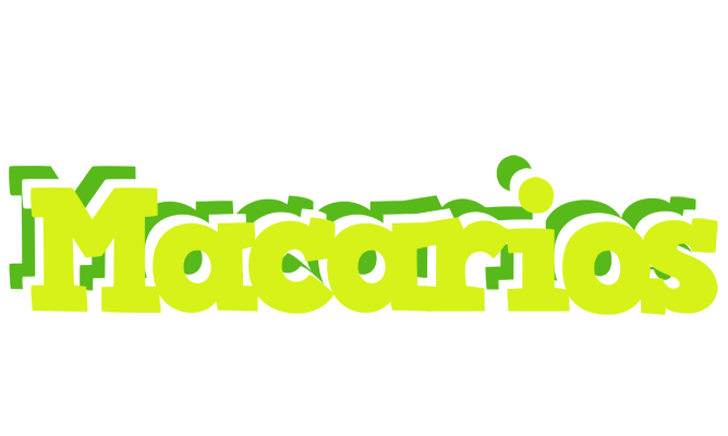 Macarios citrus logo