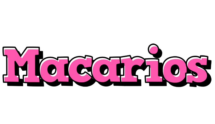 Macarios girlish logo