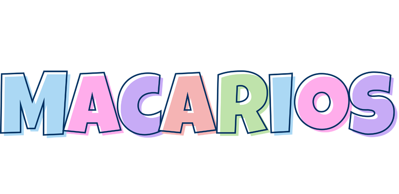 Macarios pastel logo