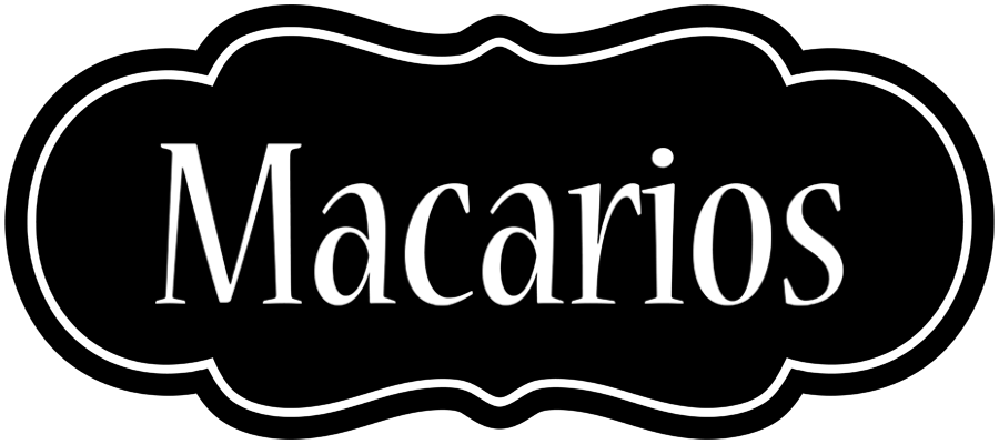 Macarios welcome logo