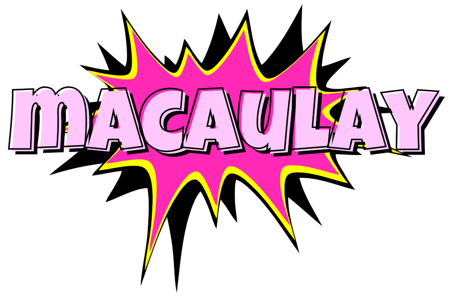 Macaulay badabing logo