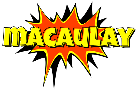 Macaulay bazinga logo
