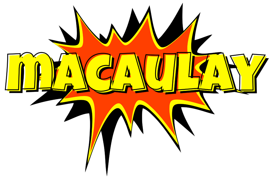 Macaulay bazinga logo
