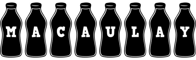 Macaulay bottle logo