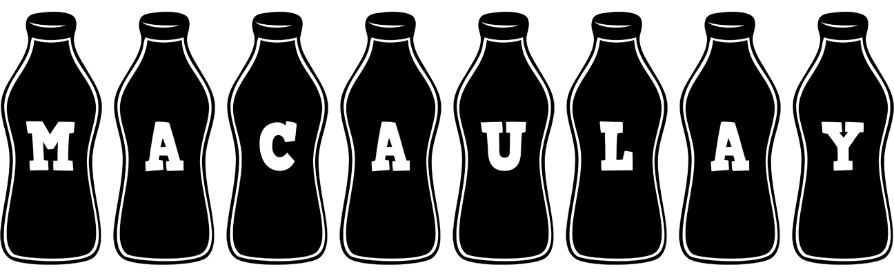 Macaulay bottle logo