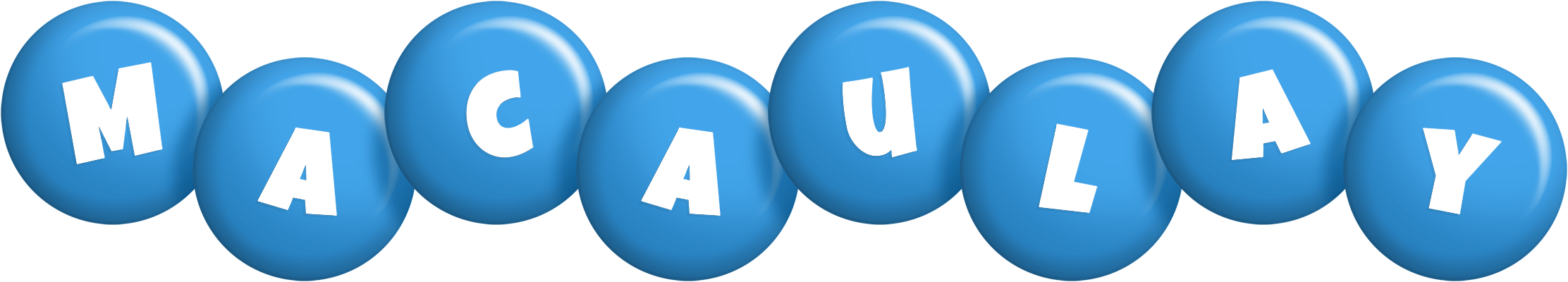 Macaulay candy-blue logo