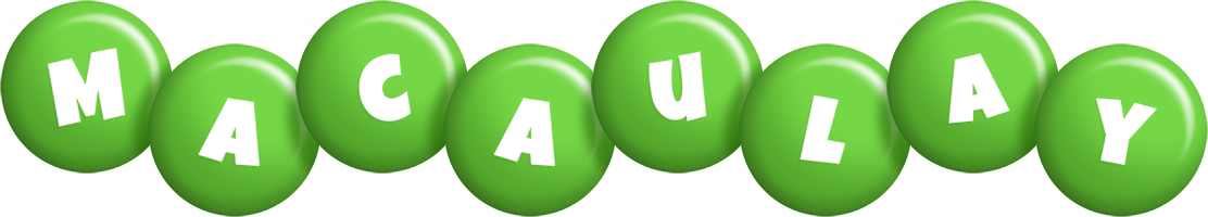 Macaulay candy-green logo