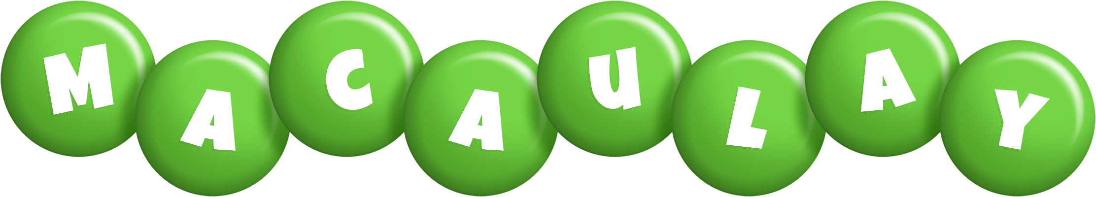 Macaulay candy-green logo