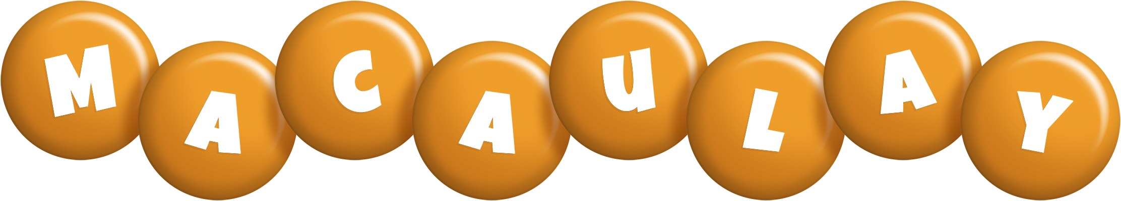 Macaulay candy-orange logo