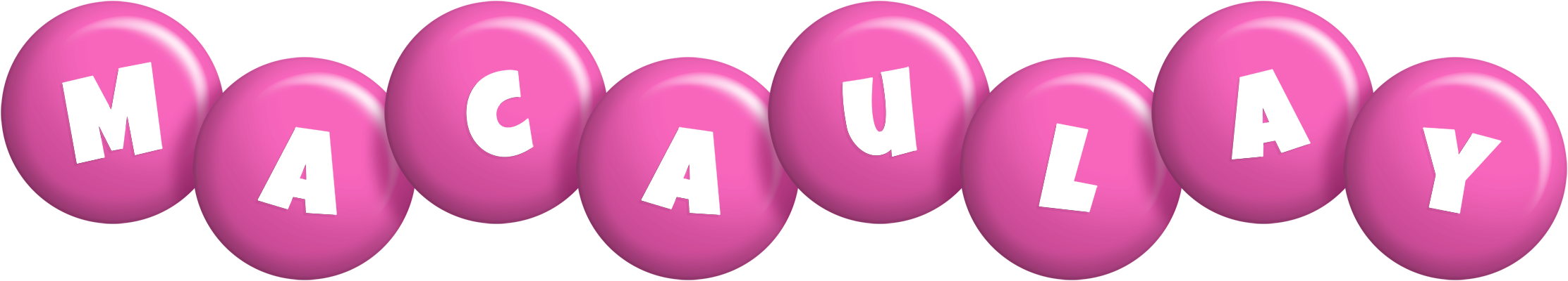 Macaulay candy-pink logo