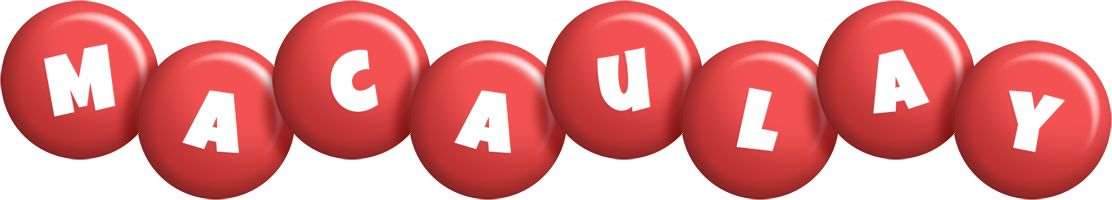 Macaulay candy-red logo