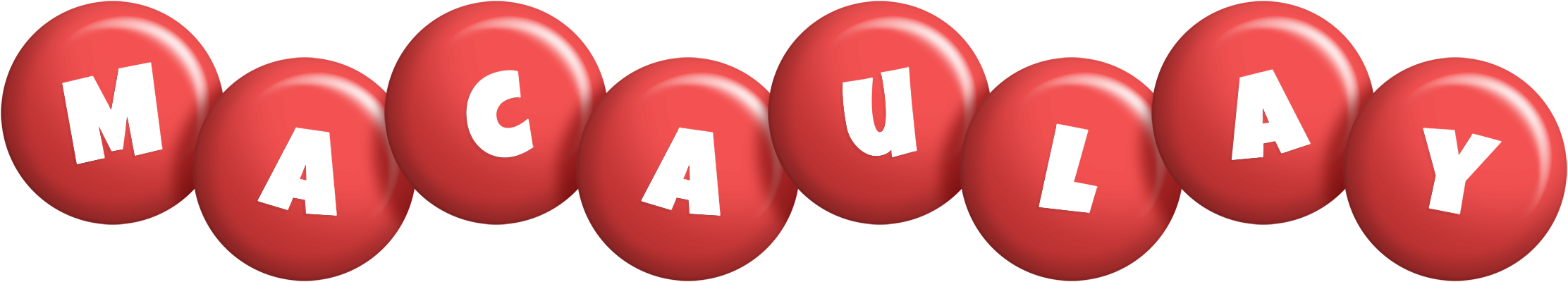 Macaulay candy-red logo
