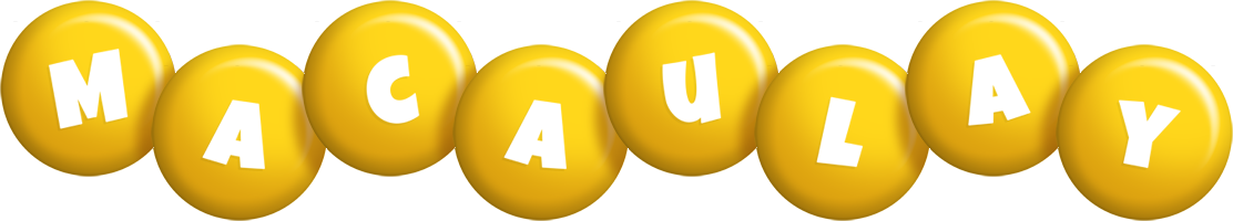 Macaulay candy-yellow logo