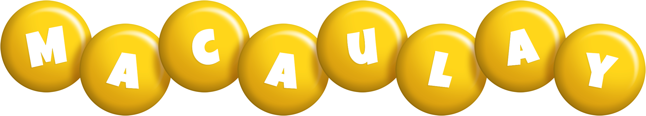 Macaulay candy-yellow logo