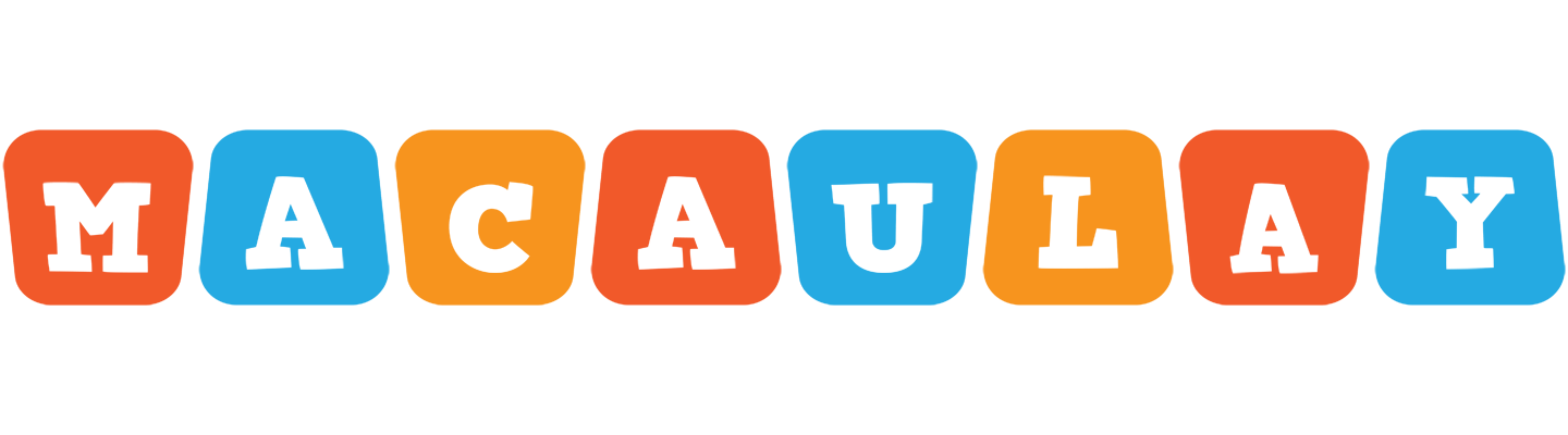 Macaulay comics logo