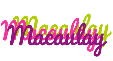 Macaulay flowers logo
