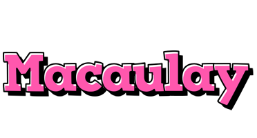 Macaulay girlish logo