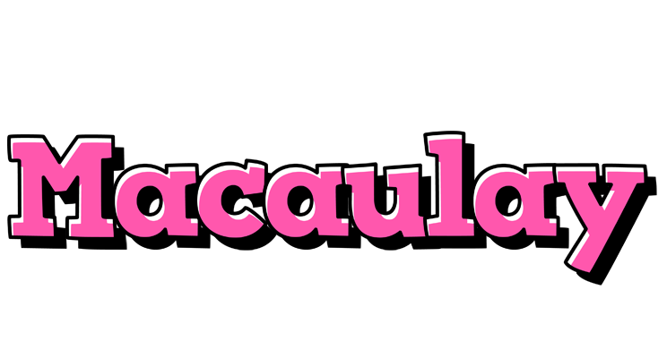 Macaulay girlish logo