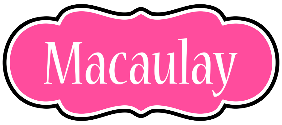 Macaulay invitation logo