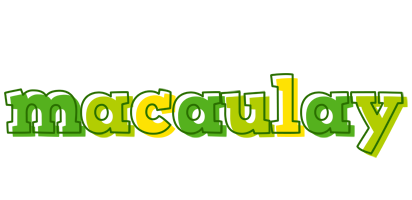 Macaulay juice logo