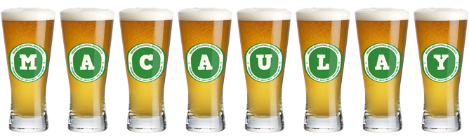 Macaulay lager logo
