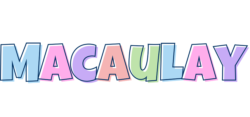 Macaulay pastel logo