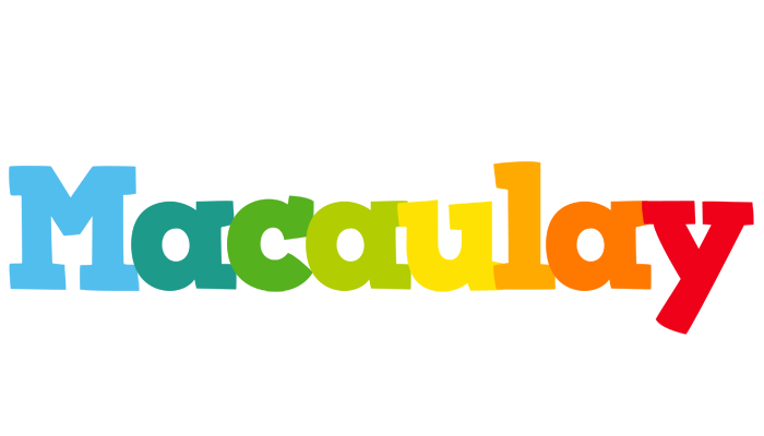 Macaulay rainbows logo