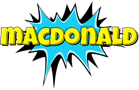 Macdonald amazing logo