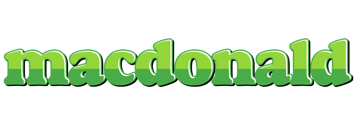 Macdonald apple logo
